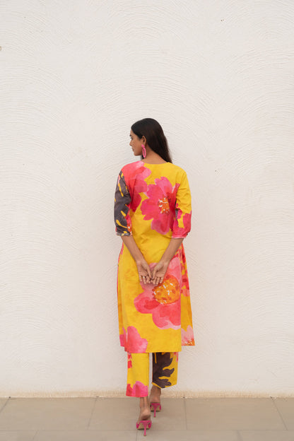 Floral Rhapsody Kurta Set