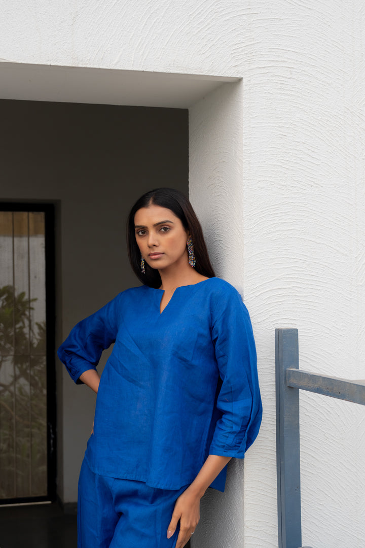 Sapphire Linen Co-Ord