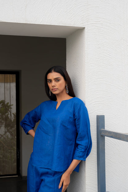 Sapphire Linen Co-Ord