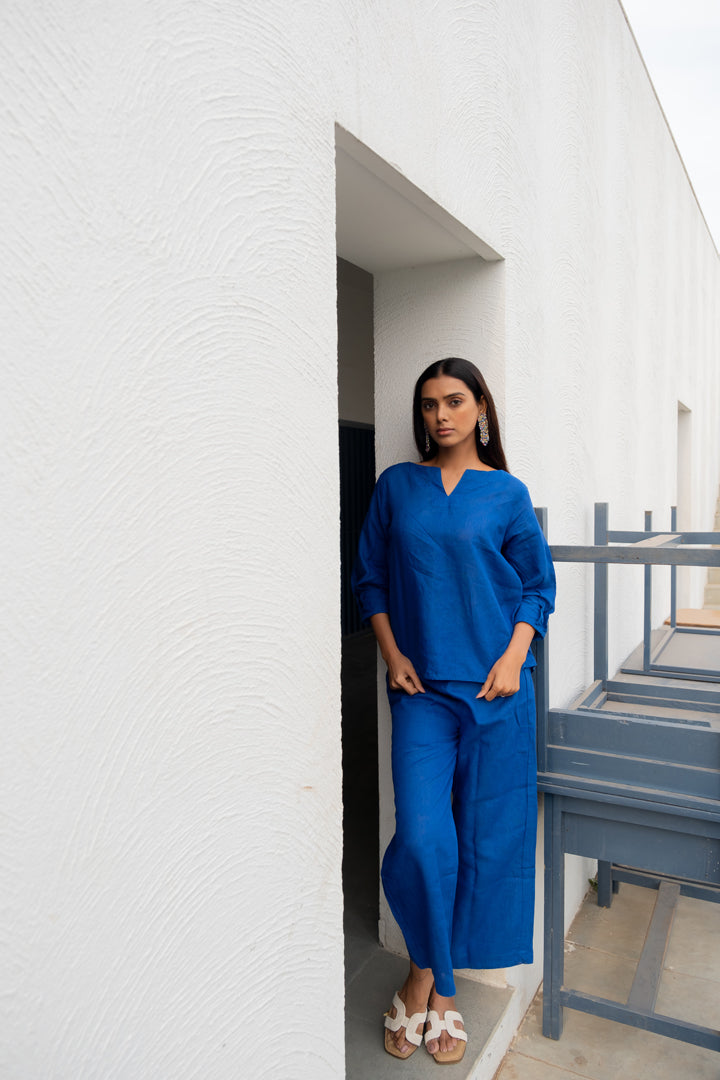 Sapphire Linen Co-Ord