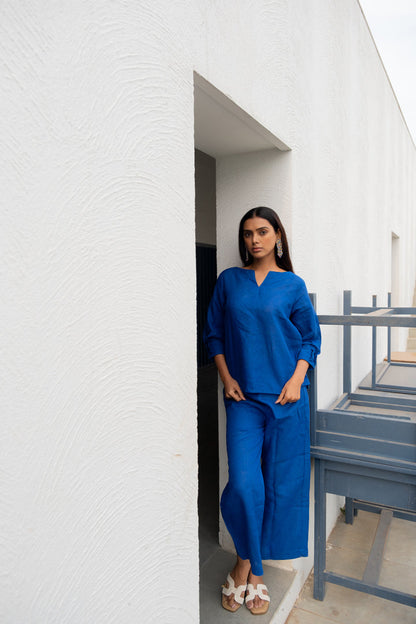 Sapphire Linen Co-Ord