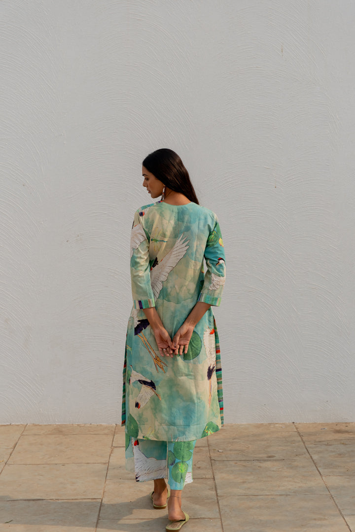 Birds Eye View Kurta Set