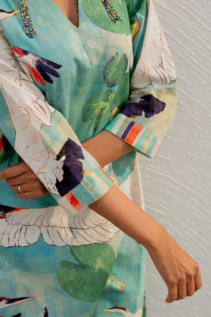 Birds Eye View Kurta Set