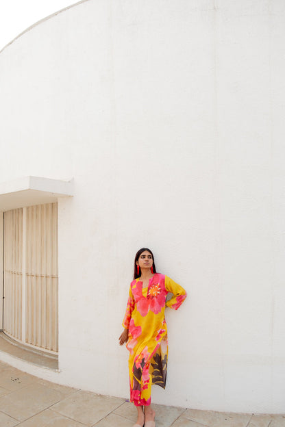 Tuscany Flowers Kurta Set