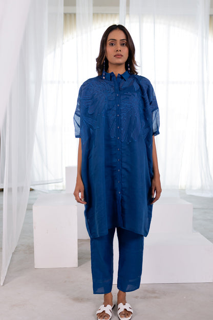 Sea of Foliage Tunic Co-Ord