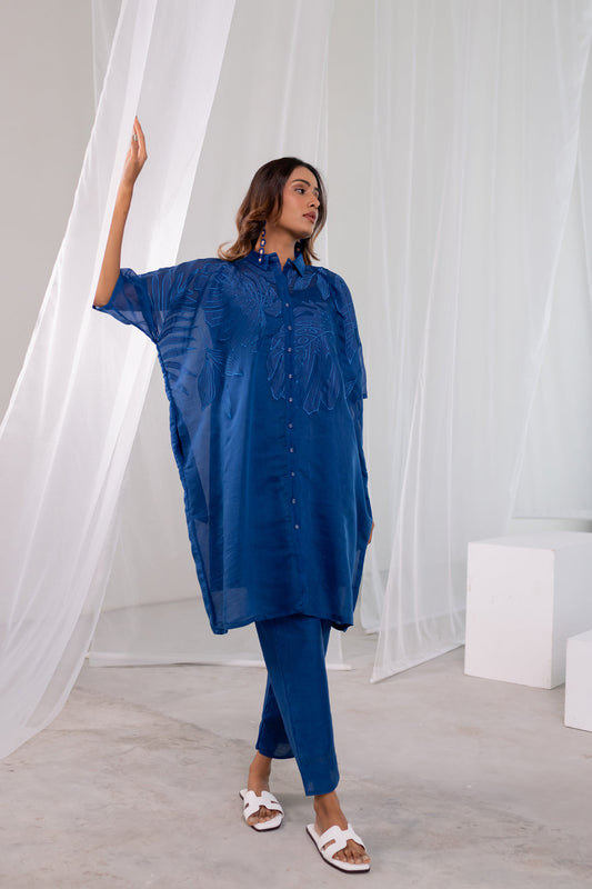 Sea of Foliage Tunic Co-Ord