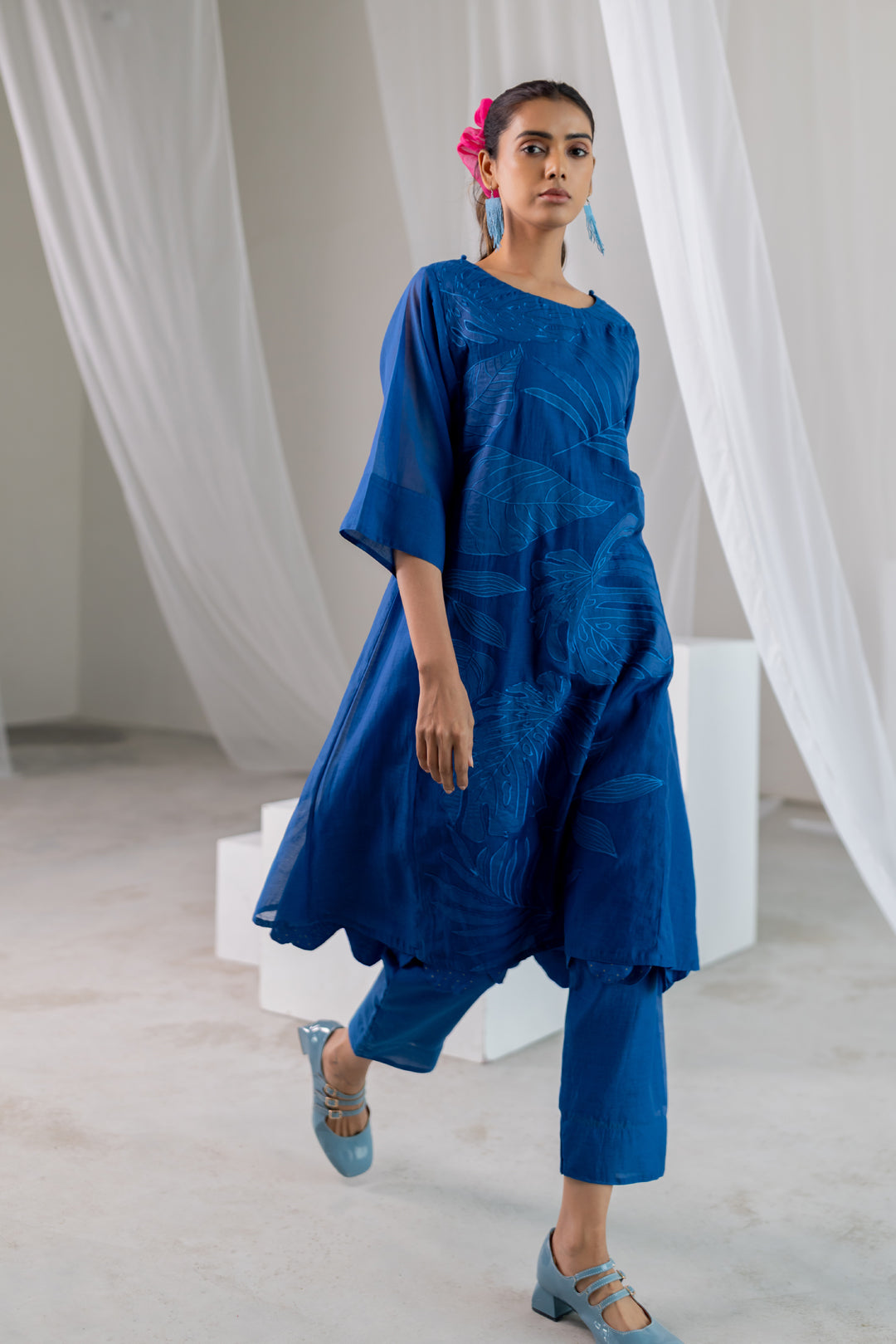 Leaves in the ocean Kurta