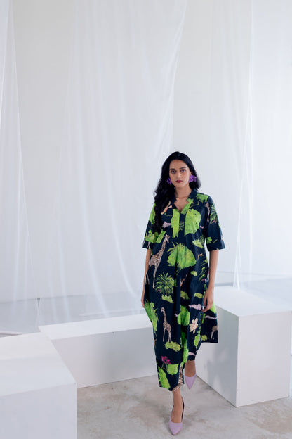 Masai Safari Poplin Kurta