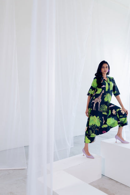 Masai Safari Poplin Kurta