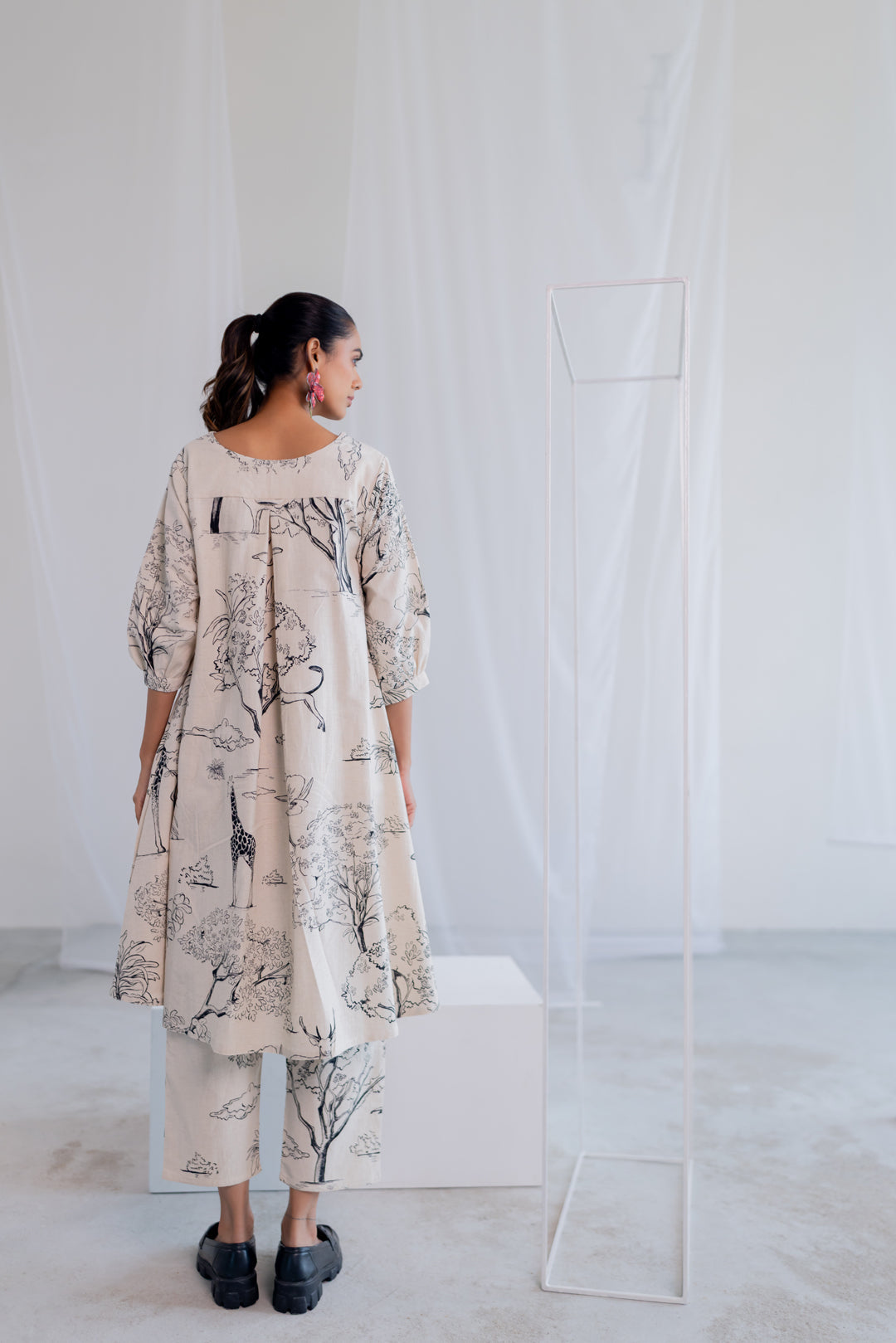 Alabaster Safari Kurta Set