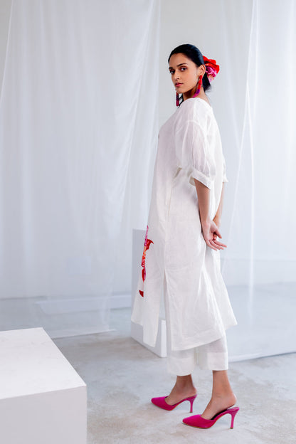 Orchids Frost Kurta Set
