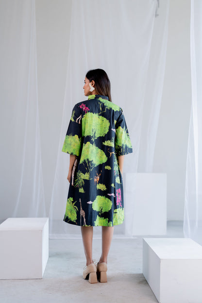 Masai Safari Poplin Dress