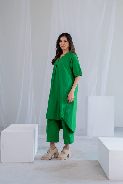 Deep Moss Kurta Set