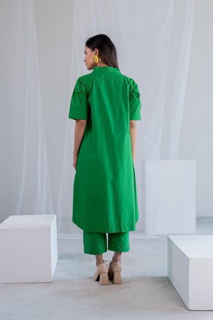 Deep Moss Kurta Set