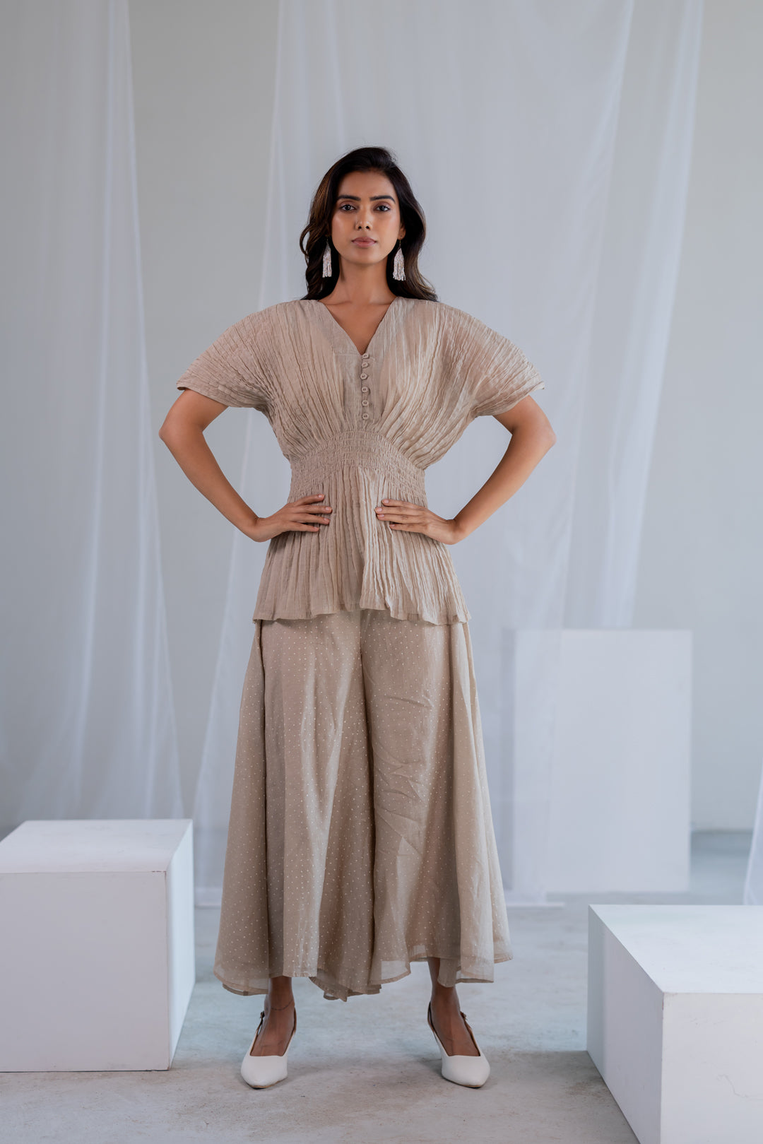Sandy Ripples Top-Co-ord