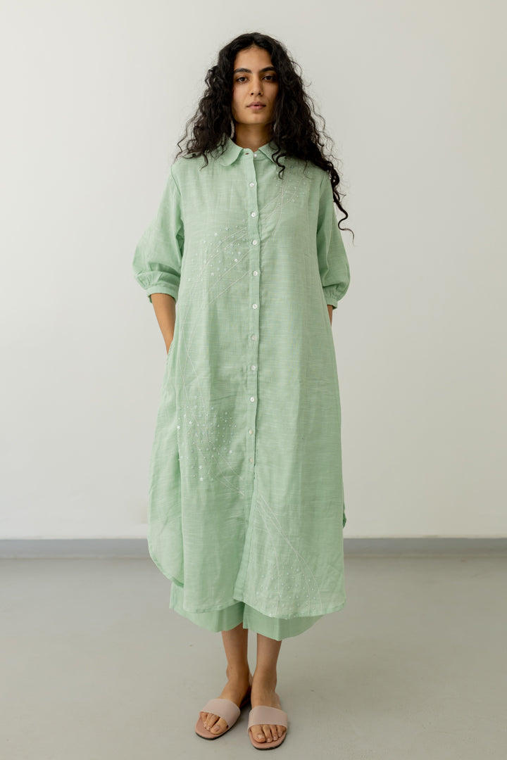Mint Cotton Tunic