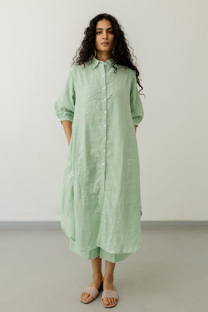 Mint Cotton Tunic