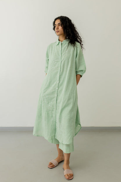Mint Cotton Tunic
