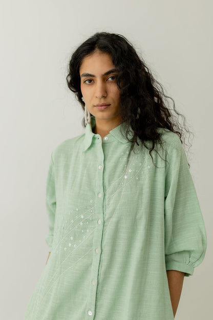 Mint Cotton Tunic