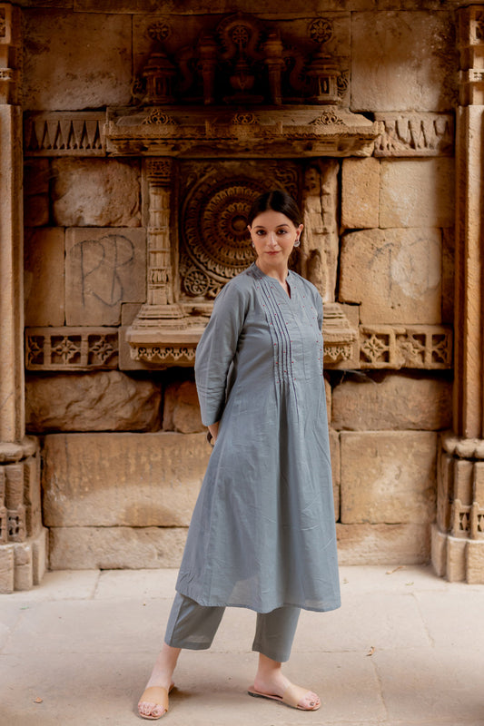 Grey Dune Kurta Set