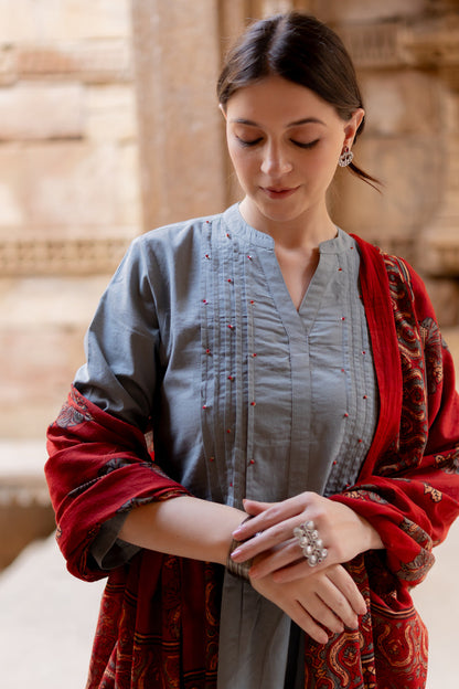 Grey Dune Kurta Set