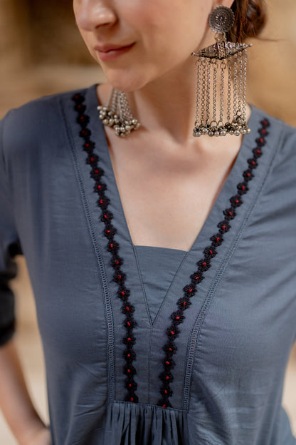 Indigo Sand Kurta Set