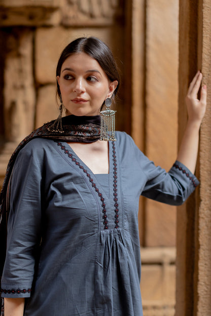 Indigo Sand Kurta Set