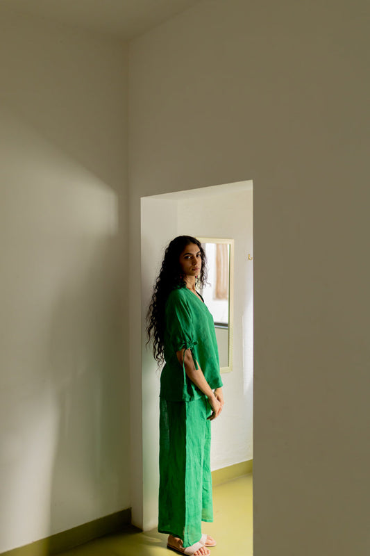 Bottlegreen Linen Co-ord