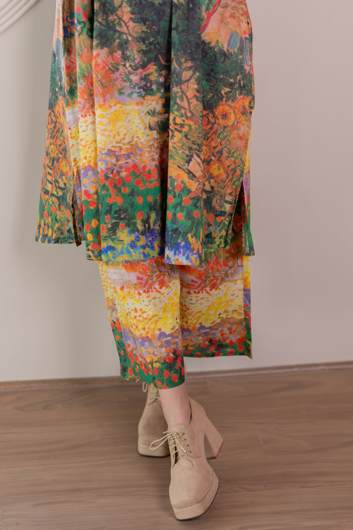 Valley Flowers Tunic Set