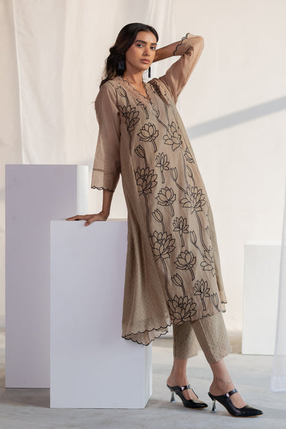 Lotus Bay Applique Kurta Set