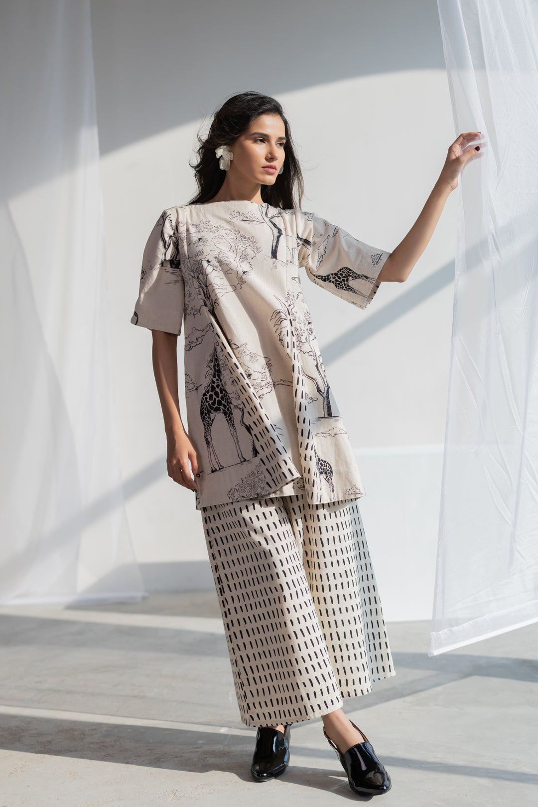 Alabaster Safari Trace Co -Ord Set