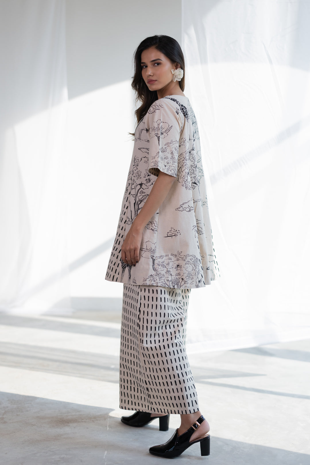 Alabaster Safari Trace Co -Ord Set