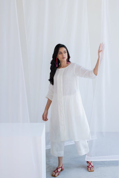 Linear Linen Co - Ord Set