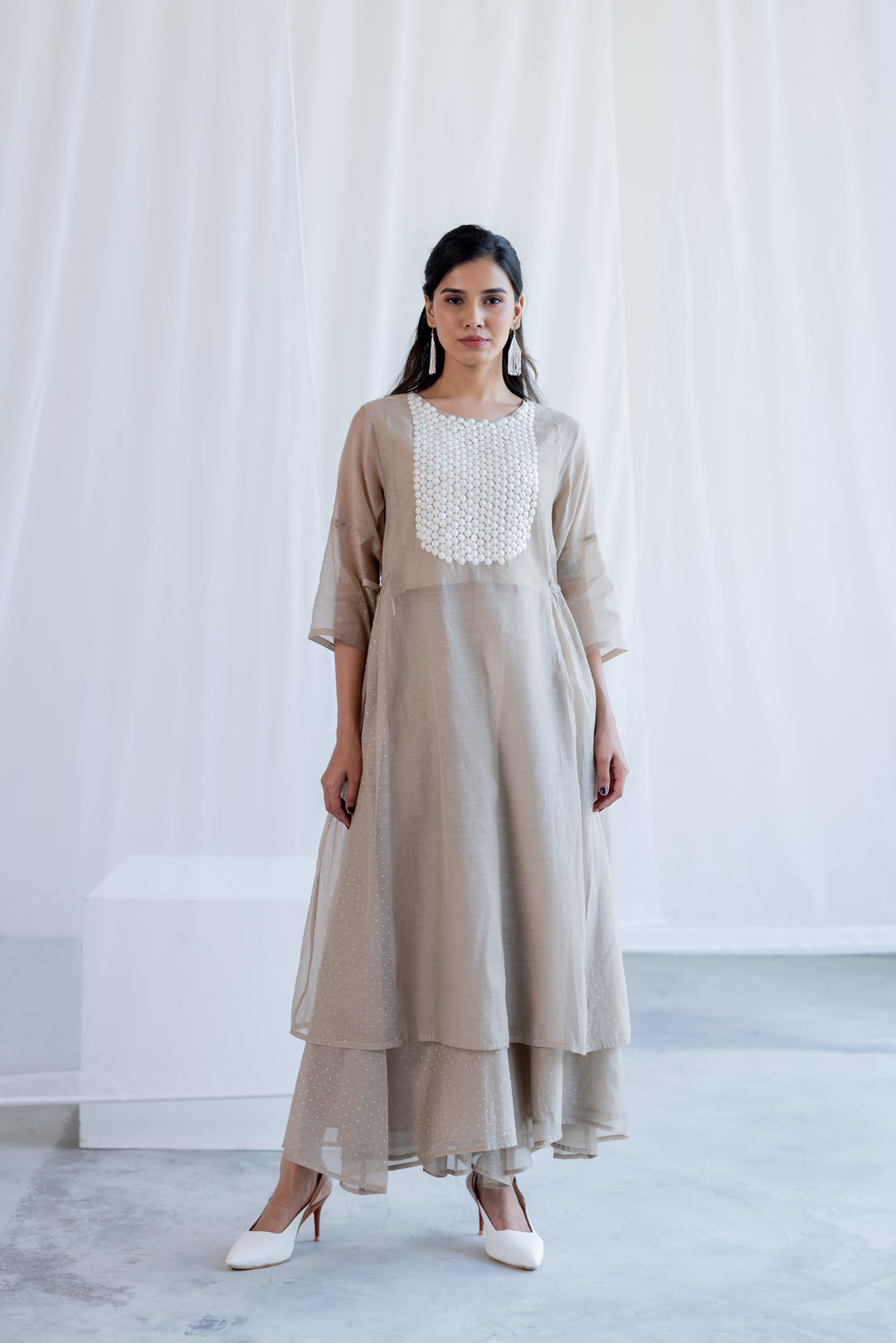 Pearls on the Seabed Kurta