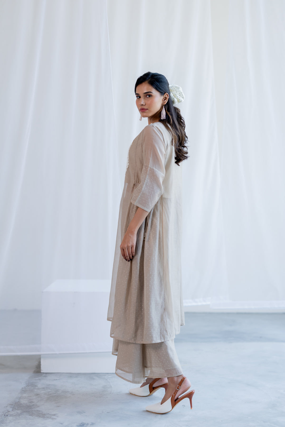 Pearls on the Seabed Kurta Set
