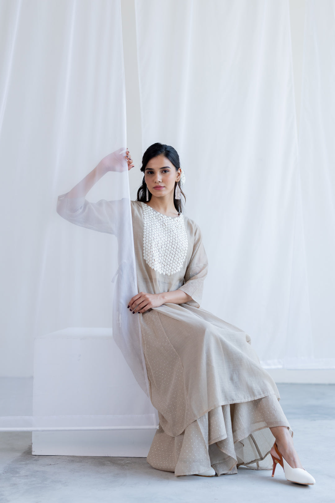 Pearls on the Seabed Kurta Set
