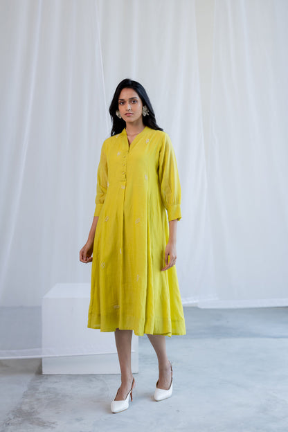 Breezy Lime Dewdrop Dress