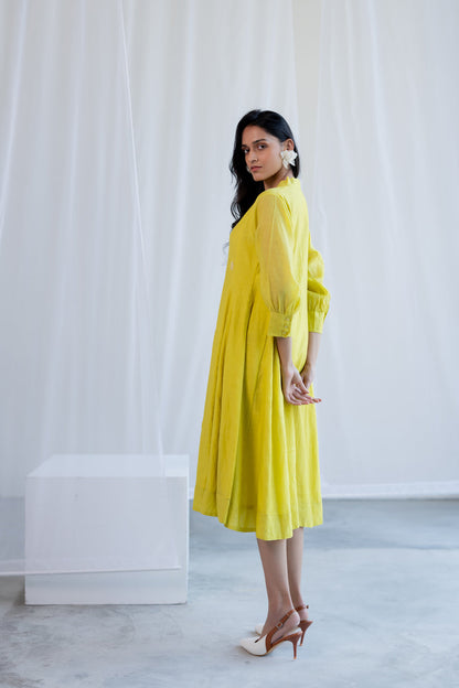 Breezy Lime Dewdrop Dress